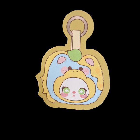 LIILA's Garden Tea Party Mini Plush: Lemon Pony Keychain - Picture 4 of 11